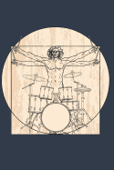 Music of a Drummer: Diary and Notebook for Talented Musicians