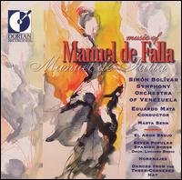 Music Of Manuel de Falla - Simn Bolvar Symphony Orchestra of Venezuela; Eduardo Mata (conductor)