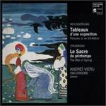 Mussorgsky: Tableaux d'une exposition; Stravinsky: Le sacre du printemps - Andrei Vieru (piano); Dan Grigore (piano)