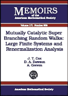 Mutually Catalytic Super Branching Random Walks: Large Finite Systems and Renormalization Analysis