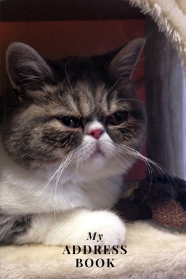 My Address Book: Grumpy Cat - Address Book for Names, Addresses, Phone Numbers, E-mails and Birthdays - Books, Me