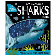 My Awesome Sharks Book CB with Sequins