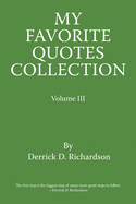 My Favorite Quotes Collection: Volume Iii