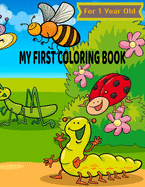 My First Coloring Book For 1 Year Old