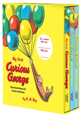 My First Curious George 3-Book Box Set: My First Curious George, Curious George: My First Bike, Curious George: My First Kite - Rey, H A
