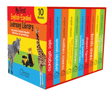 My First English - Espaol Learning Library (Mi Primera English - Espaol Learning Library): Boxset of 10 English - Spanish Board Books