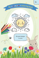 My springtime coloring book: 30 great designs to color