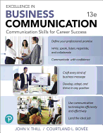 Mylab Business Communication with Pearson Etext -- Access Card -- For Excellence in Business Communication