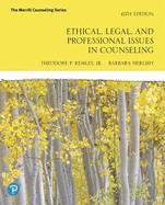 Mylab Counseling with Pearson Etext -- Access Card -- For Ethical, Legal, and Professional Counseling