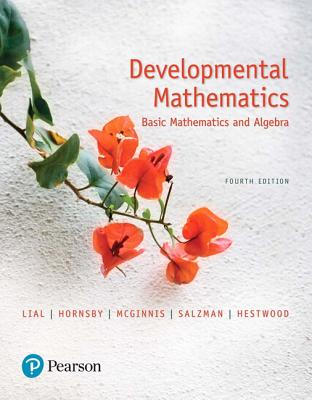 Mylab Math with Pearson Etext -- 24 Month Standalone Access Card -- For Developmental Mathematics: Basic Mathematics and Algebra - Lial, Marge, and Hornsby, John, and McGinnis, Terry