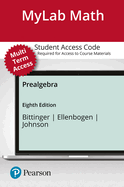 Mylab Math with Pearson Etext -- 24 Month Standalone Access Card -- For Prealgebra