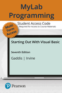 Mylab Programming with Pearson Etext -- Standalone Access Card -- For Starting Out with C++: From Control Structures Through Objects, Brief Version