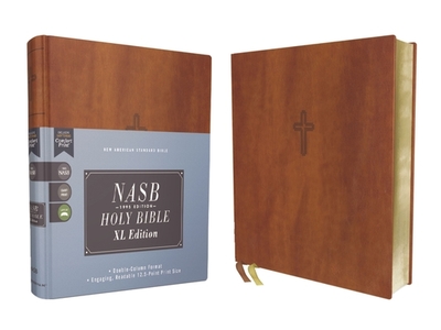 Nasb, Holy Bible, XL Edition, Leathersoft, Brown, 1995 Text, Comfort Print - Zondervan