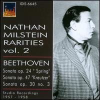 Nathan Milstein Rarities, Vol. 2 - Artur Balsam (piano); Nathan Milstein (violin); Rudolf Firkusny (piano)