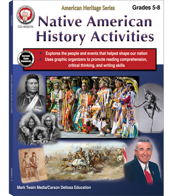 Native American History Activities Workbook, Grades 5 - 8: American Heritage Series - Cameron