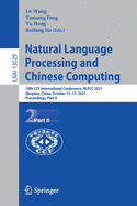 Natural Language Processing and Chinese Computing: 10th CCF International Conference, NLPCC 2021, Qingdao, China, October 13-17, 2021, Proceedings, Part II