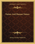 Nature And Human Nature