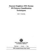 Nearest Neighbor (Nn) Norms: Nn Pattern Classification Techniques - Dasarathy, Belur V