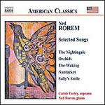 Ned Rorem: Selected Songs