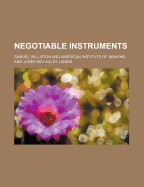 Negotiable Instruments