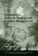 Negotiation, Decision Making and Conflict Management