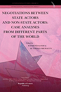 Negotiations Between State Actors and Non-State Actors: Case Analyses from Different Parts of the World