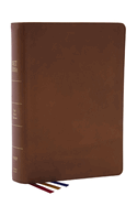 NET Bible, Full-notes Edition, Genuine Leather, Brown, Comfort Print: Holy Bible