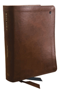 NET Bible, Journal Edition, Leathersoft, Brown, Comfort Print: Holy Bible