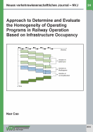 Neues verkehrswissenschaftliches Journal - Ausgabe 24: Approach to Determine and Evaluate the Homogeneity of Operating Programs in Railway Operation Based on Infrastructure Occupancy