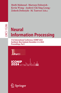 Neural Information Processing: 31st International Conference, ICONIP 2024, Auckland, New Zealand, December 2-6, 2024, Proceedings, Part I