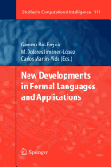 New Developments in Formal Languages and Applications