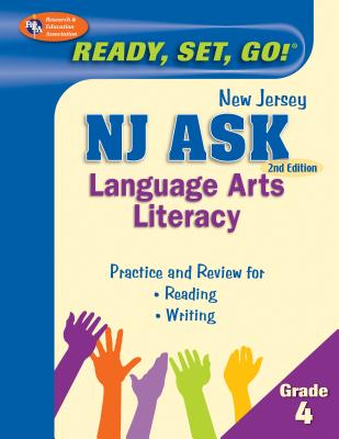 New Jersey NJ Ask Language Arts Literacy, Grade 4 - The Editors of Rea, and Northeast Editing Inc (Editor)