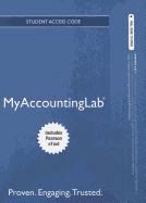 NEW MyLab Accounting with Pearson eText Access Code for Essentials of Accounting