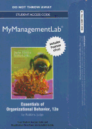 New Mymanagementlab with Pearson Etext -- Access Card -- For Essentials of Organizational Behavior - Robbins, Stephen P, and Judge, Timothy A