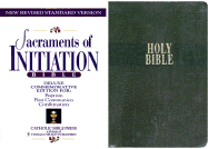 New Revised Standard Version Sacraments of Initiation Bible Black Leatherflex #3703