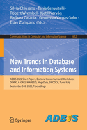 New Trends in Database and Information Systems: ADBIS 2022 Short Papers, Doctoral Consortium and Workshops: DOING, K-GALS, MADEISD, MegaData, SWODCH, Turin, Italy, September 5-8, 2022, Proceedings