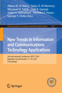 New Trends in Information and Communications Technology Applications: 5th International Conference, NTICT 2021, Baghdad, Iraq, November 17-18, 2021, Proceedings