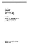 New Writing: V. 1 - Malcolm Bradbury [Editor]; Judy Cooke [Editor];