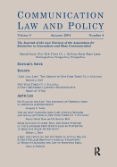 New York Times Co. v. Sullivan Forty Years Later: Retrospective, Perspective, Prospective:a Special Issue of communication Law and Policy