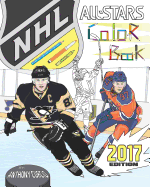 NHL All Stars 2017: Hockey Coloring and Activity Book for Adults and Kids: Feat. Crosby, Ovechkin, Toews, Price, Stamkos, Tavares, Subban and 30 More!