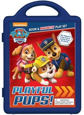 Nickelodeon Paw Patrol: Playful Pups!: Book & Magnetic Play Set - Nickelodeon