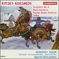 Nikolay Rimsky-Korsakov: Symphony No. 3; Piano Concerto; Russian Easter Overture; Sadko - Geoffrey Tozer (piano); Bergen Philharmonic Orchestra