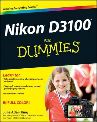 Nikon D3100 for Dummies - King, Julie Adair