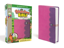 NIrV, Adventure Bible for Early Readers, Leathersoft, Pink/Purple, Full Color