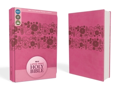 NIrV, Holy Bible, Large Print, Leathersoft, Pink - Zondervan Publishing