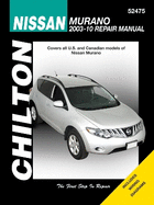 Nissan Murano 2003 Thru 2010