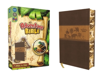 NIV, Adventure Bible, Leathersoft, Brown, Full Color - Richards, Lawrence O. (General editor)