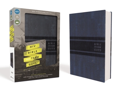 NIV, Bible for Teen Guys, Leathersoft, Blue: Building Faith, Wisdom and Strength - Zondervan