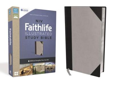 NIV, Faithlife Illustrated Study Bible, Leathersoft, Gray/Black: Biblical Insights You Can See - Barry, John D. (Editor), and Mangum, Douglas (Editor), and Brown, Derek R. (Editor)