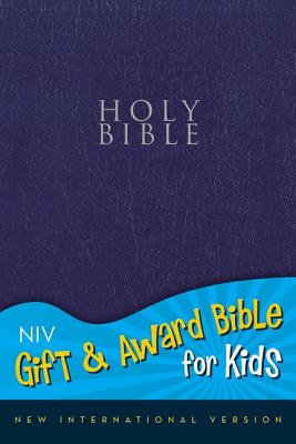 NIV, Gift and Award Bible for Kids, Imitation Leather, Blue, Red Letter - Zondervan Publishing